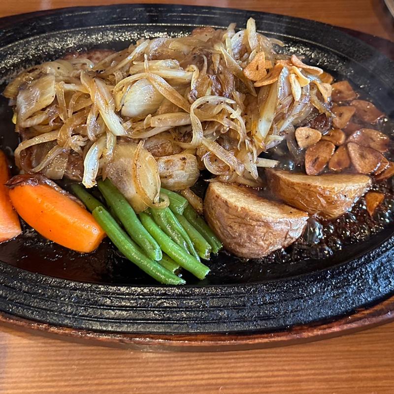 ステーキ定食(ステーキの上謙)