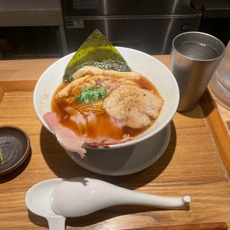 熟成醤油の淡麗中華そば(おダシと銀しゃり 中華そば 二兎)