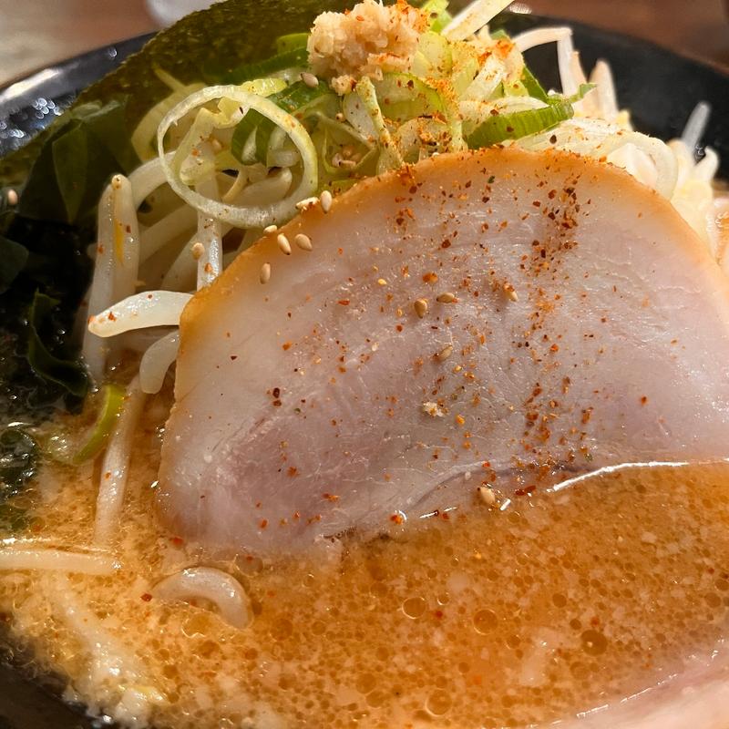 赤の味噌ラーメン(味噌の金子)