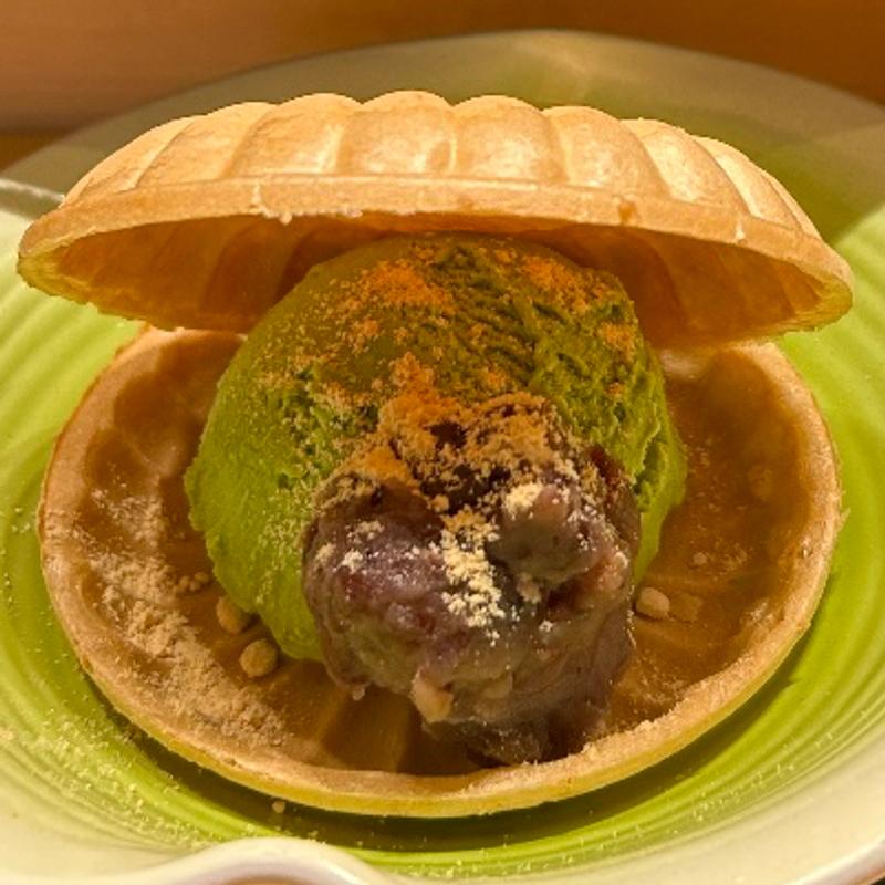 きな粉小倉のせ(立喰鮨 銀座おのでら)