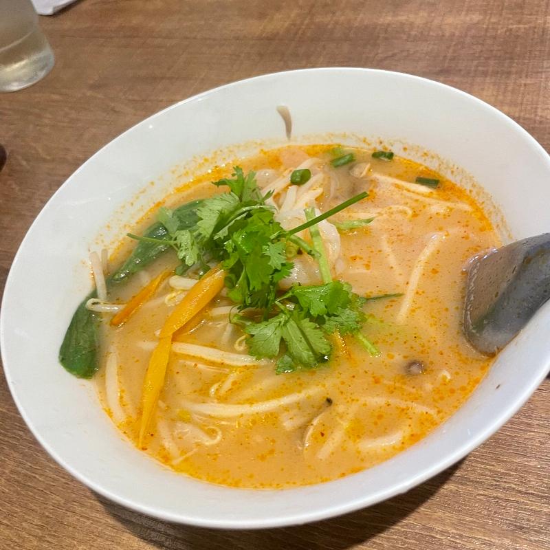 トムヤムヌードル(タイ料理 バーンラック 綱島駅前)