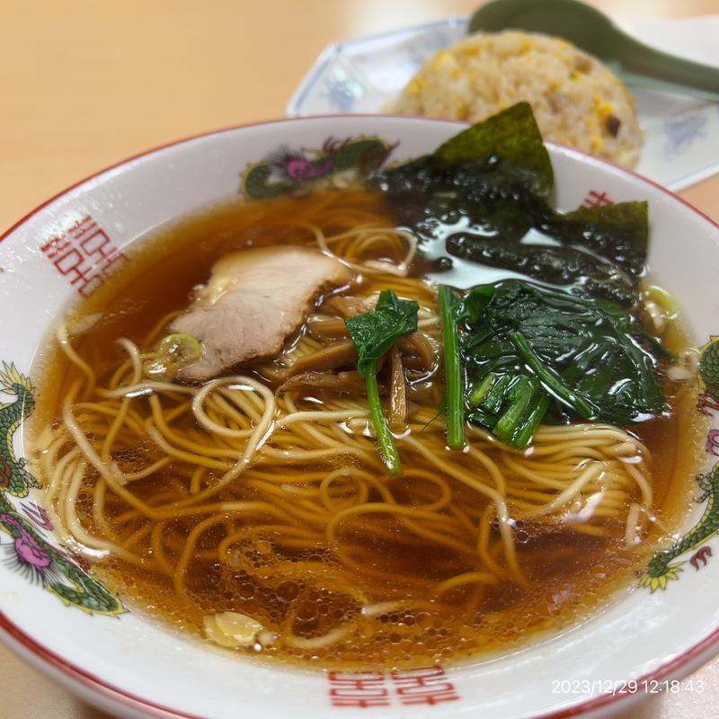 チャーハンセット(中華料理 安楽)