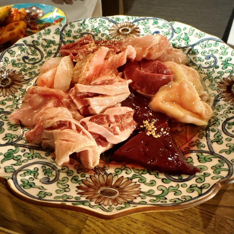 本日のごちゃ盛りサービスホルモン(とんぼ)