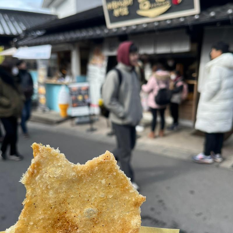 鶏皮(中津からあげ吉吾 湯布院店)