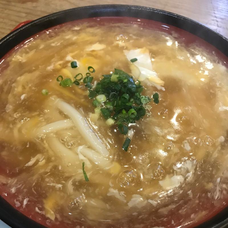 玉子あんかけうどん(うを吉)