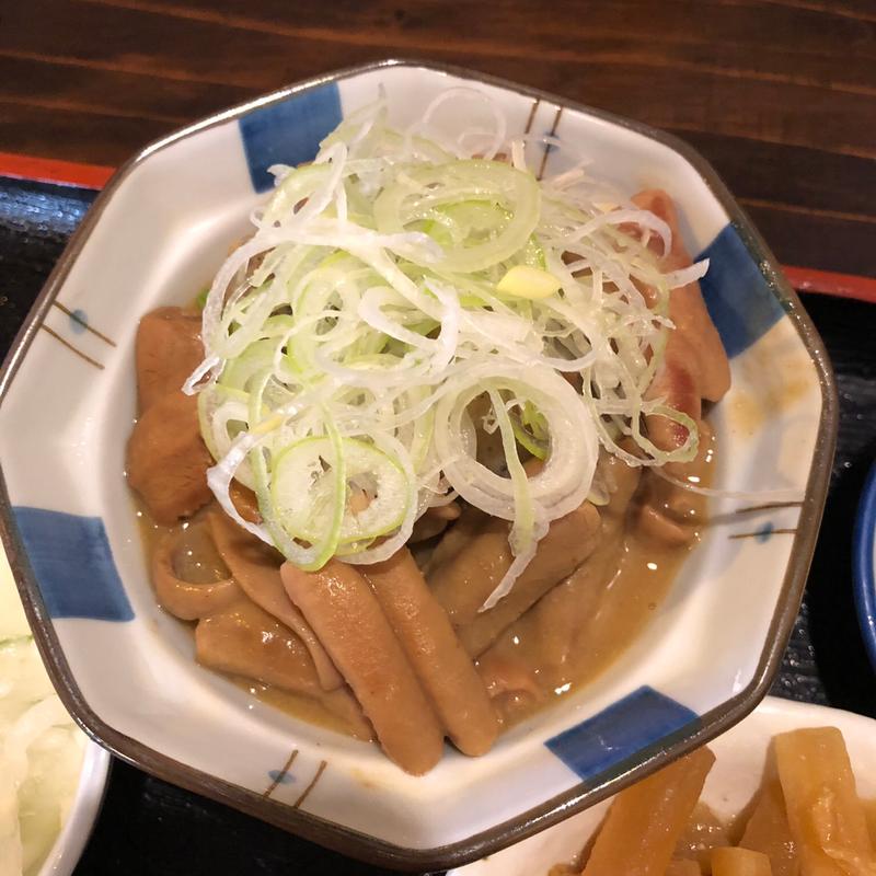 もつ煮(峠の茶屋)