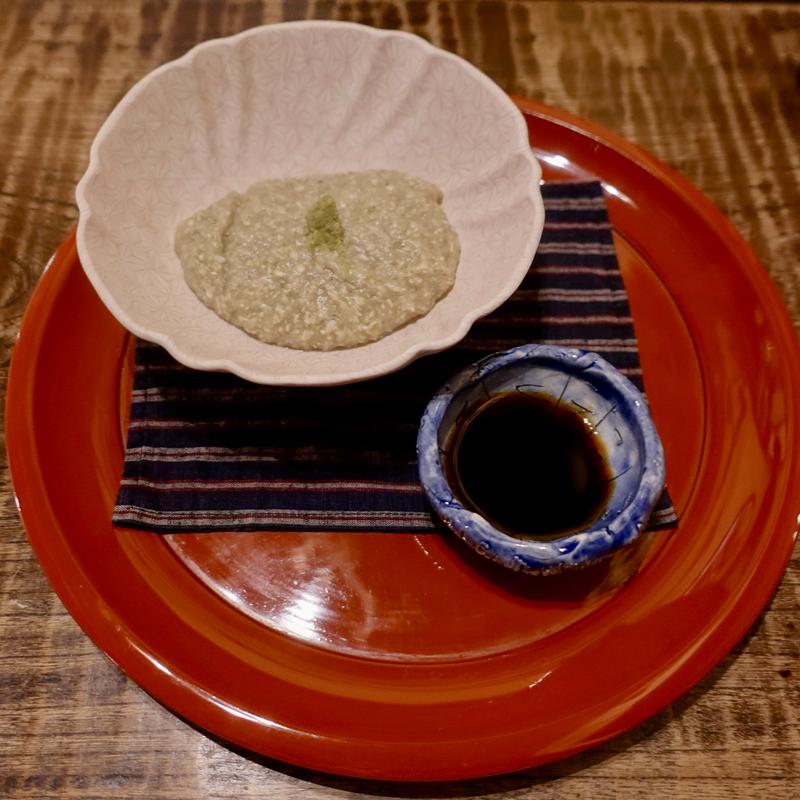 あらびきそばがき(竹やぶ 柏本店)