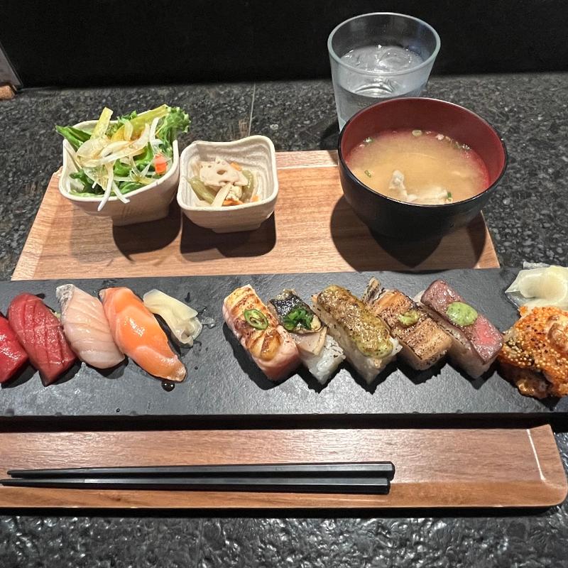 特選寿司六貫(KINKA sushi bar izakaya SHIBUYA)