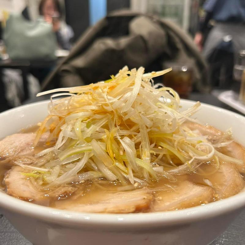 ねぎ焼豚ラーメン(会津喜多方ラーメン坂内笹塚店)