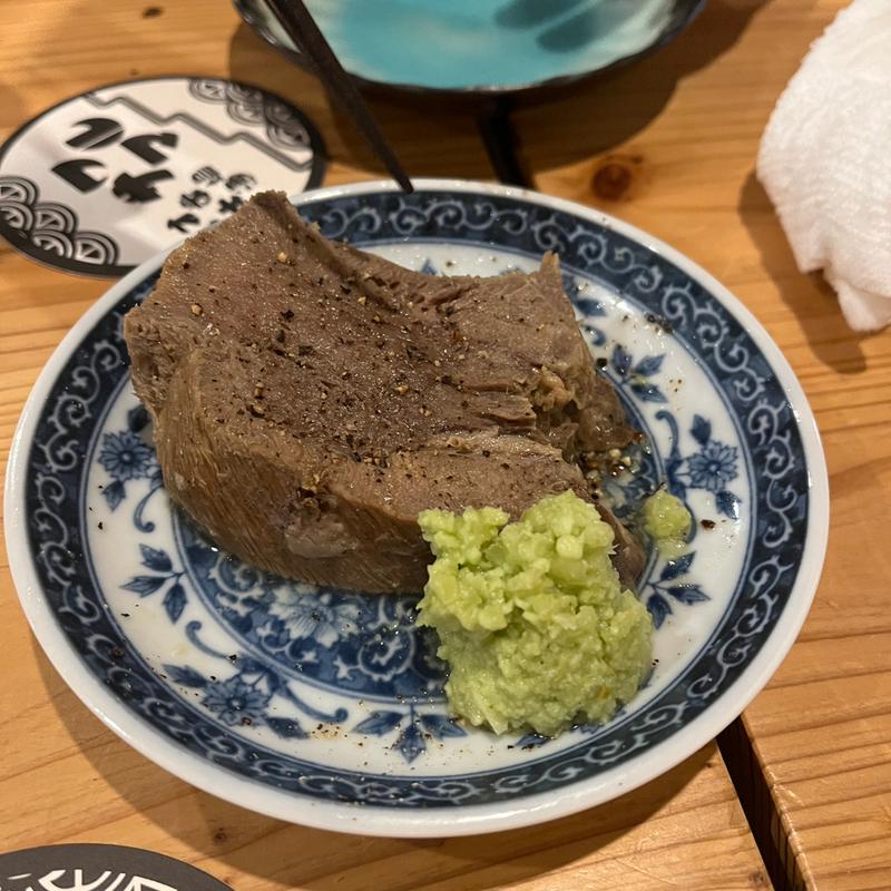 茹でタン(ネオ大衆酒場 サワマル 居酒屋 川越店)
