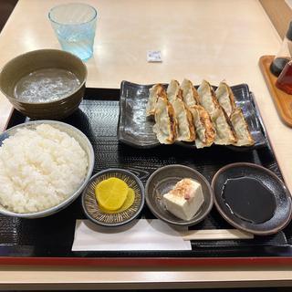 焼き餃子定食(味処まるしょう )