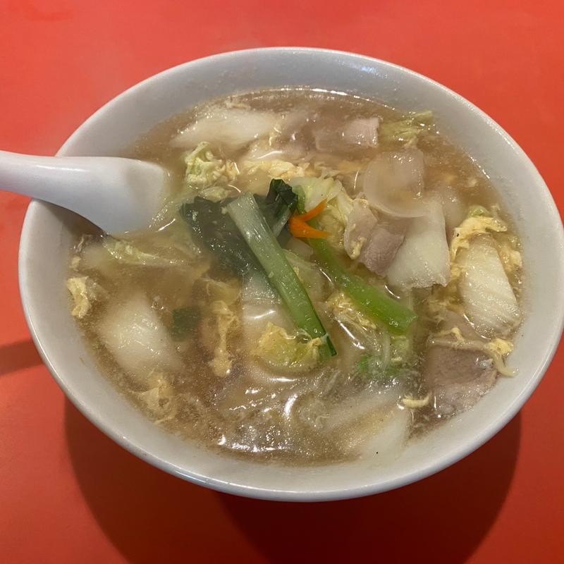 五目そば（汁そば）(栄来軒)