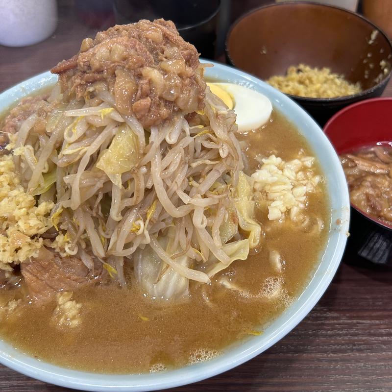 ラーメン(中)アブラ生姜(ラーメン富士丸西早稲田店)