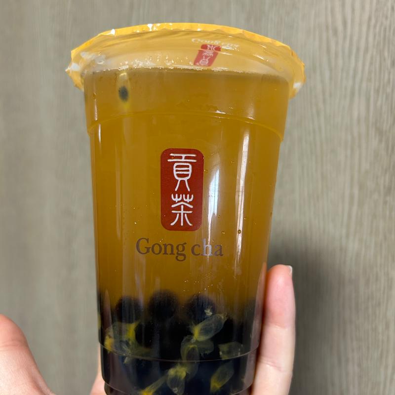 パッション阿里山Mタピオカトッピング(Gong cha)