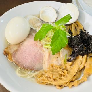 貝塩特製拉麺＋メンマ(麺屋 心羽)