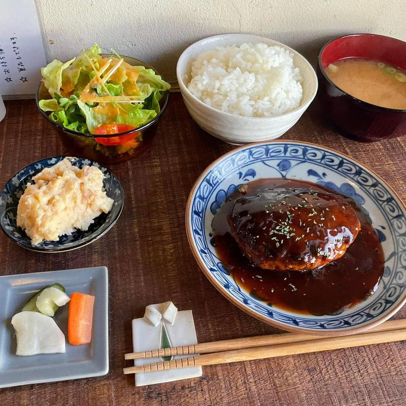 手こねハンバーグ(定食のハナレ)