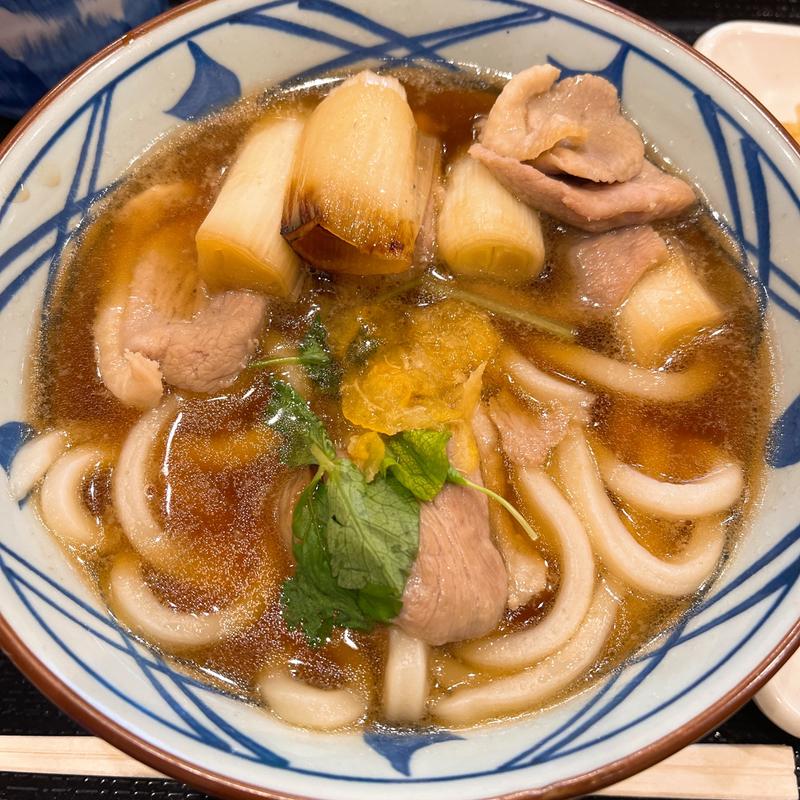 鴨ねぎうどん(丸亀製麺さいたま道祖土)