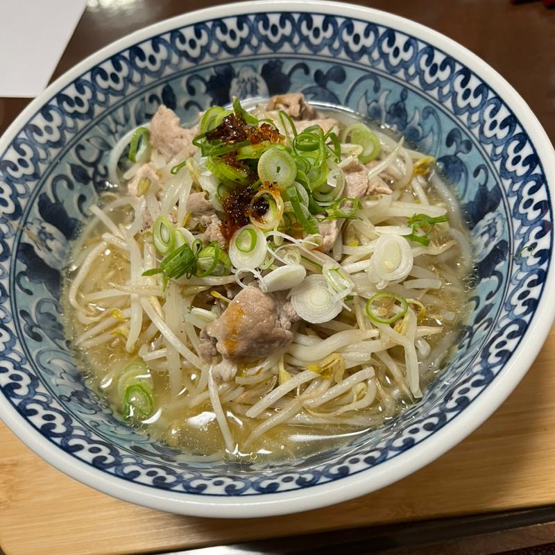 塩ラーメン(創作料理　我家)