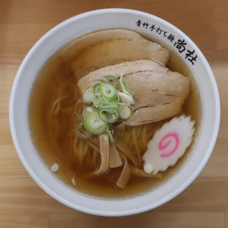 ラーメン(佐野青竹手打ち麺 尚杜)