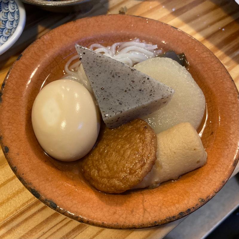 おでん1人前(梅田屋)