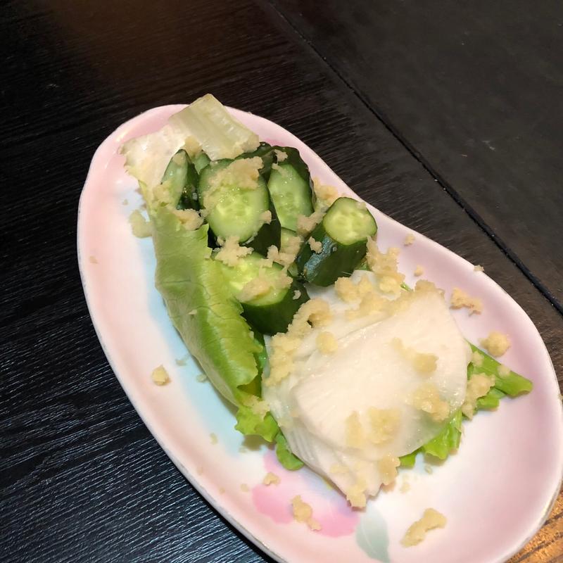 お新香【お通し】(焼肉 穂高)