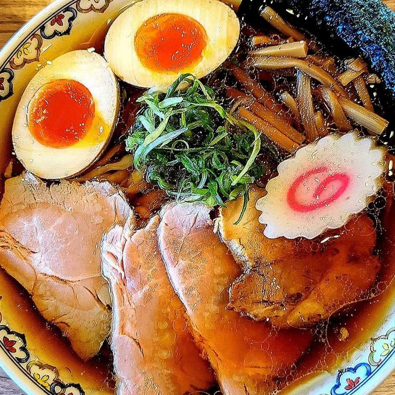 特選醤油 メンマ 味玉(くじら食堂 )