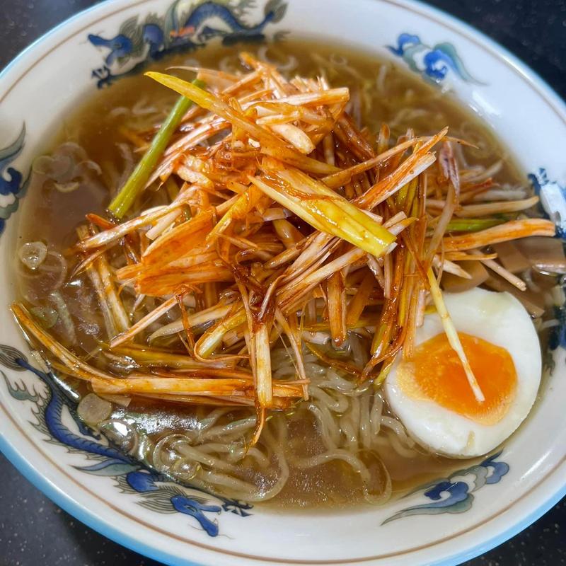 ネギ正油ラーメン(よしだ屋)