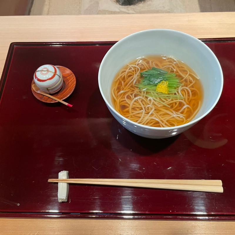 かけ蕎麦 冬季限定(一如庵 )