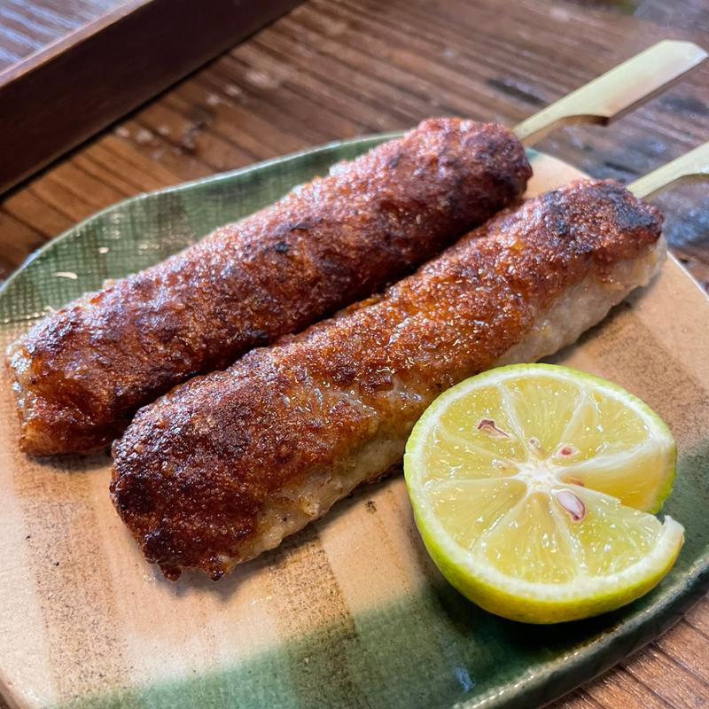 とりつくね(蕎麦切り ヤルダ(旧掛塚郵便局局舎))