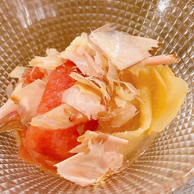 冷やしトマト土佐酢漬け(酒場 ナガレボシ)