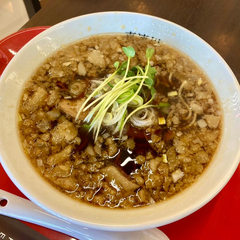 背脂黒醤油(竹末 道の駅本陣)