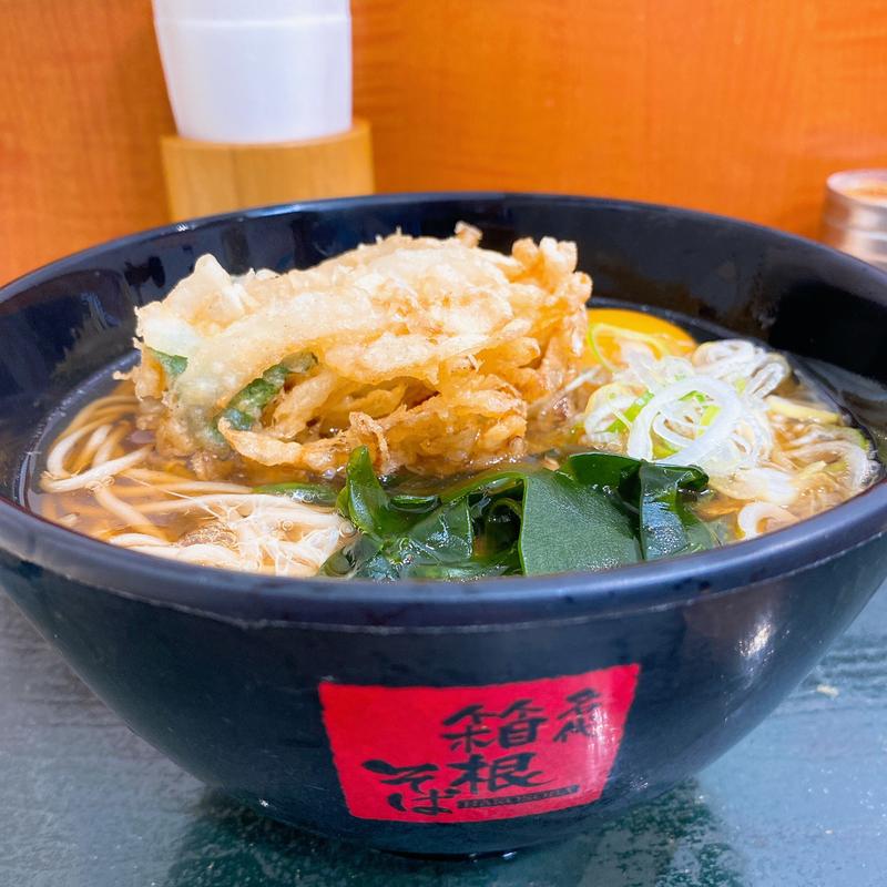 朝ミニ天玉そば(箱根そば 豊洲店 )