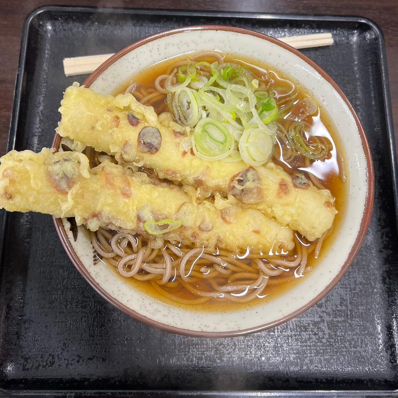 ちくわ天そば(菜のはな )