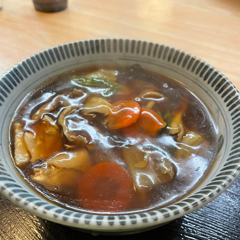 きのこと野菜あんかけそば(鈴木屋 )