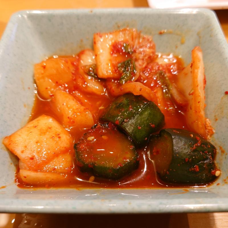 キムチ盛合せ(焼肉きんぐ 竹ノ塚店)