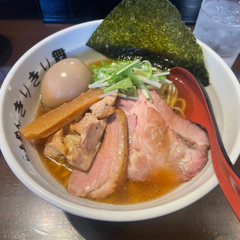 限定 年越し 軍鶏と鴨の清湯らぁめん(きりきり舞 )