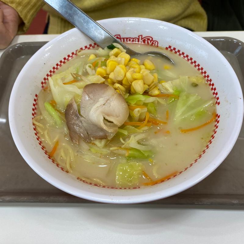 野菜ラーメン(スガキヤ 津島ヨシヅヤ1F店)