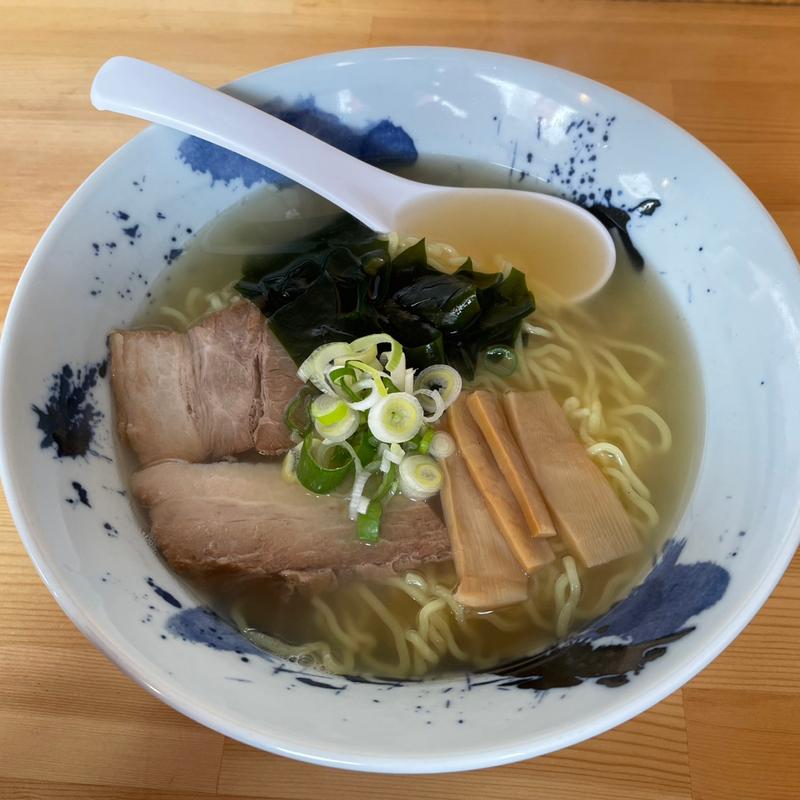 鯛だし塩ラーメン(中華そば 杏林)