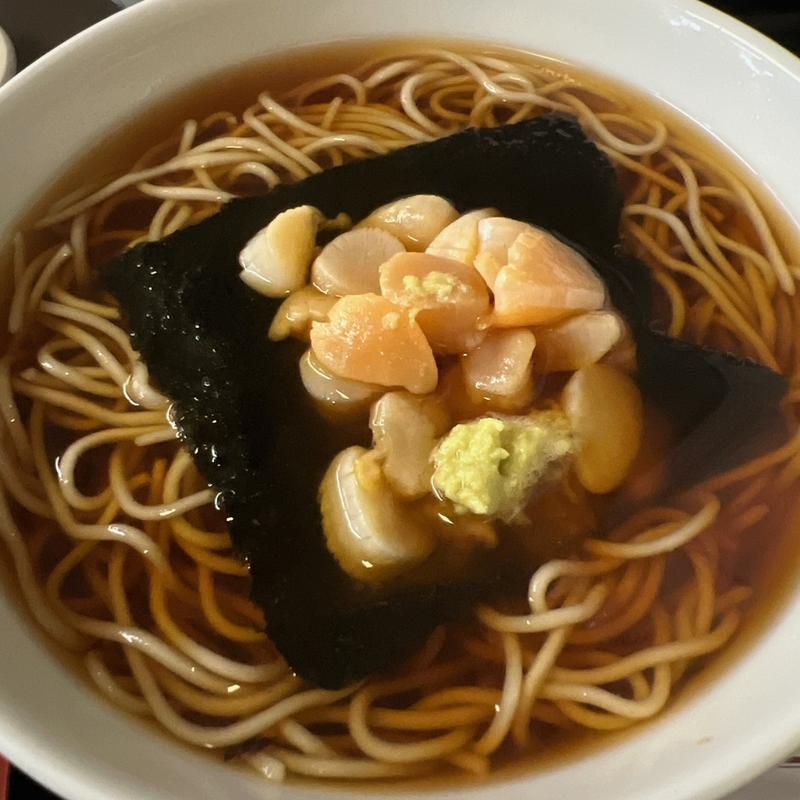 あられ蕎麦(尾張屋 本店)