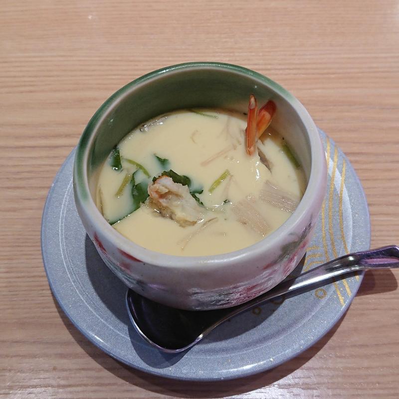 茶碗蒸し(もりもり寿し 東急百貨店たまプラーザ店)