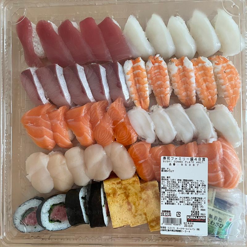寿司ファミリー盛48貫(コストコ 広島倉庫店 )