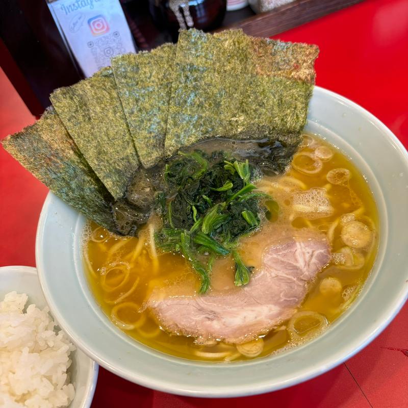 朝ラーメン+のり3枚(たま家 （たまや）)