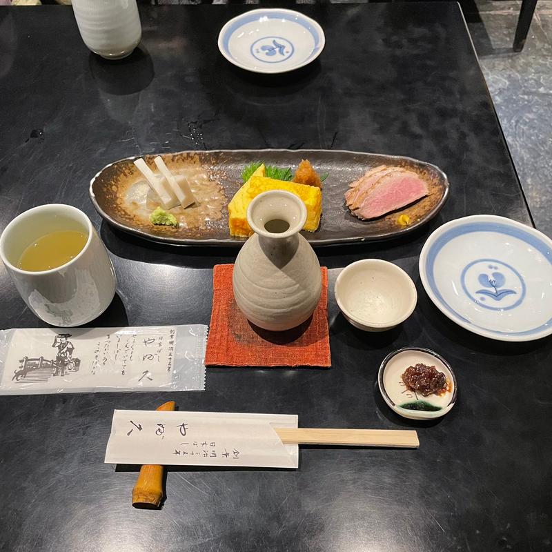 おつまみ定番三点盛り(日本ばし やぶ久(やぶきゅう))