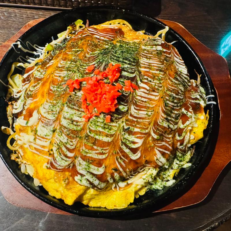 広島焼き(カフェコナヤ)