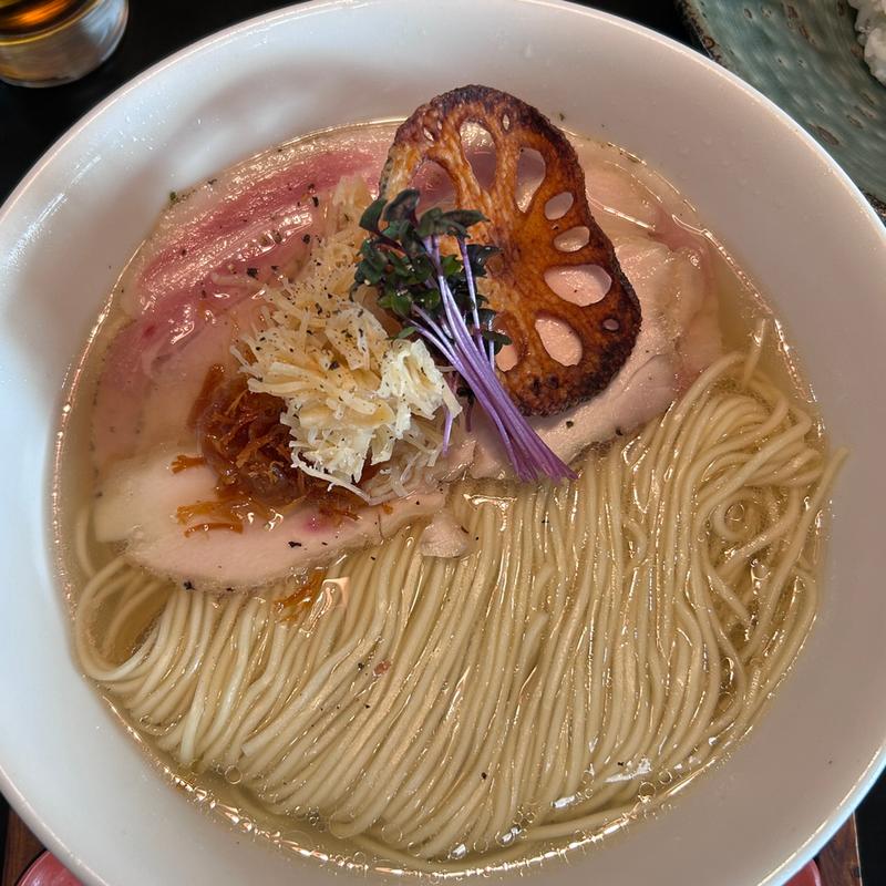 ホタテ潮そば(麺栞  みかさ)