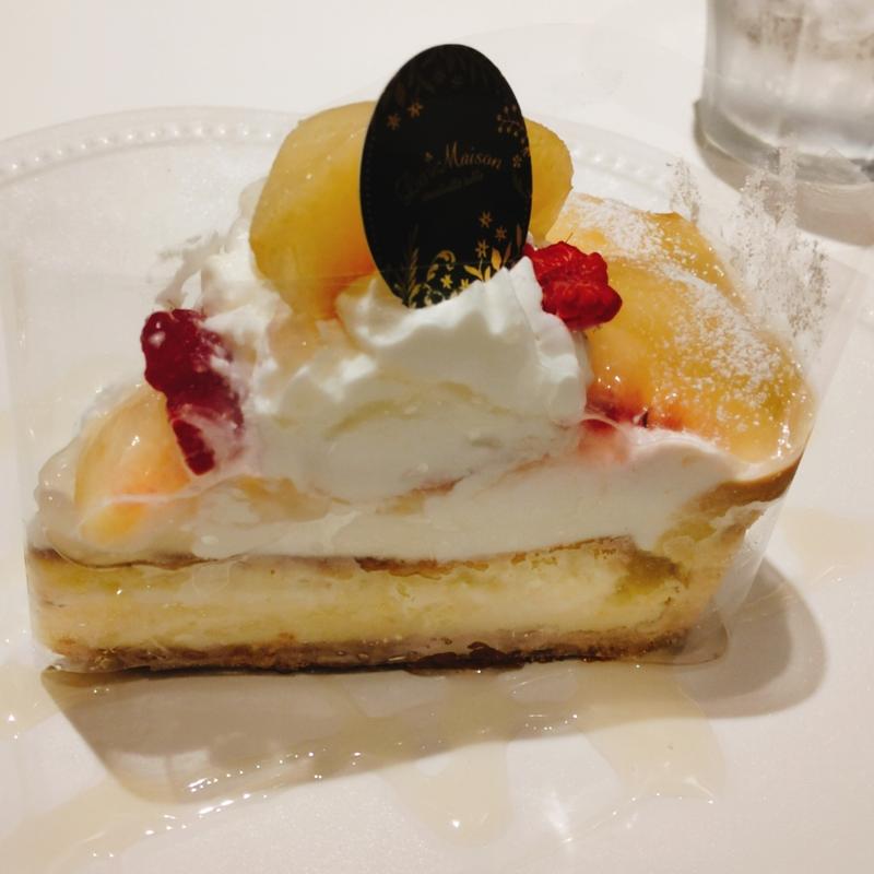 季節のフルーツタルト(ラ・メゾン アンソレイユターブル サンシャインシティアルパ店)