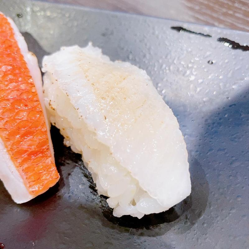 炙りエンガワ(すしざんまい S広島店)