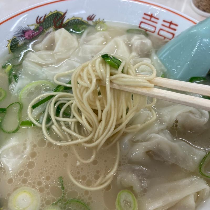 ワンタン麺(一九ラーメン 老司店)