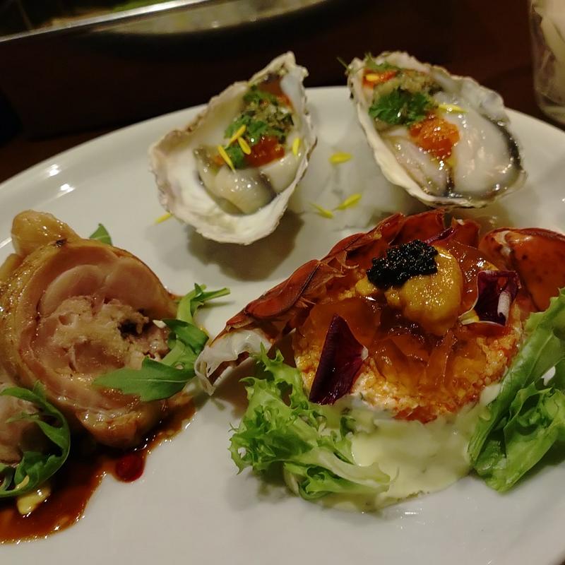 クリスマス前菜盛り合わせ(ビストロ オオカミ2 Duex)