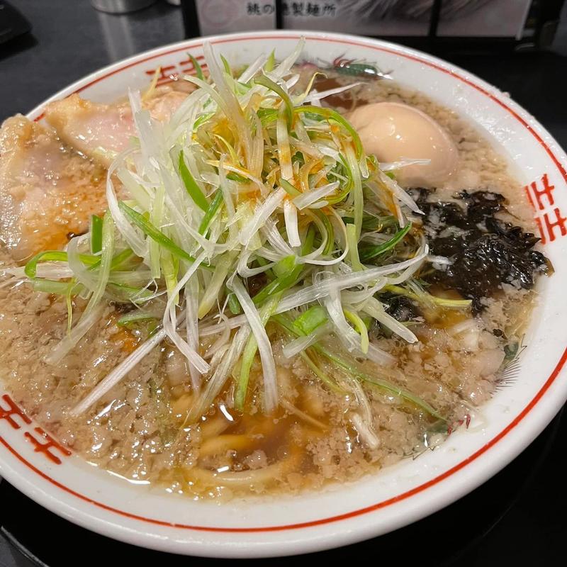 背脂ネギ中華そば 味玉(燕三条中華そば 鬼にぼ 吉田店)